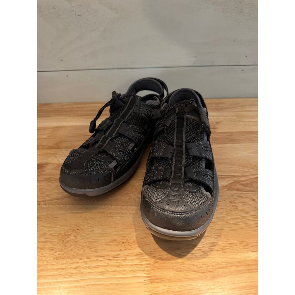 Orthofeet Alpine Women's Closed-toe Sandals Black Size 8 1/2